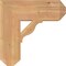 Ekena Millwork Funston Craftsman Smooth Bracket, Western Red Cedar, 5 1/2"W x 18"D x 18"H BKT06X18X18FST04SWR - alternate 2